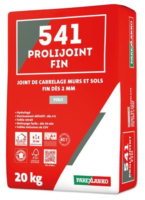 Prolijoint 541 gris anthracite sac de 20 kg