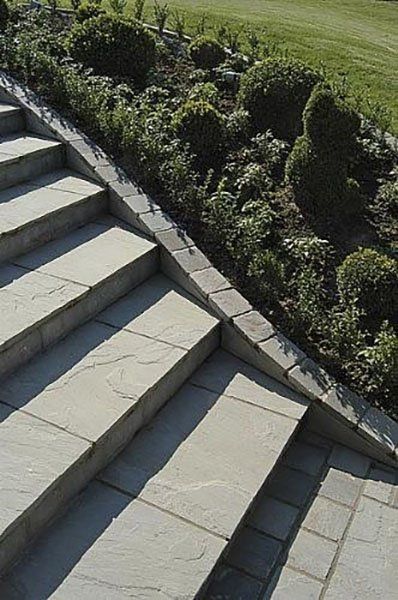 Dallage grès kandla Gris 40/60 cm Ep.2.2 cm rectifié  - Unité de vente 1.0234 m² (4 dalles)