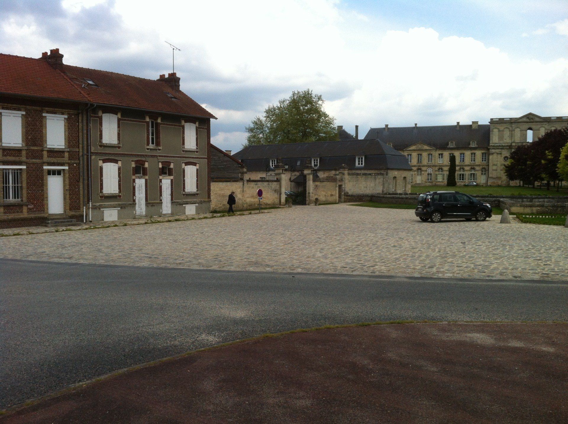 Pavé grès Napoléon de Fontainebleau 18/23 cm ép.16/23 cm - unité de vente 1m² ( 360 kg)