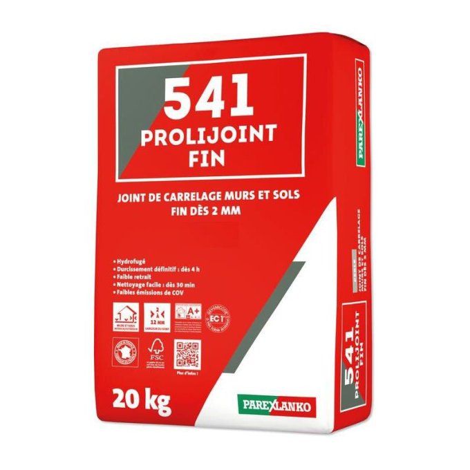 Prolijoint 541 gris anthracite sac de 20 kg