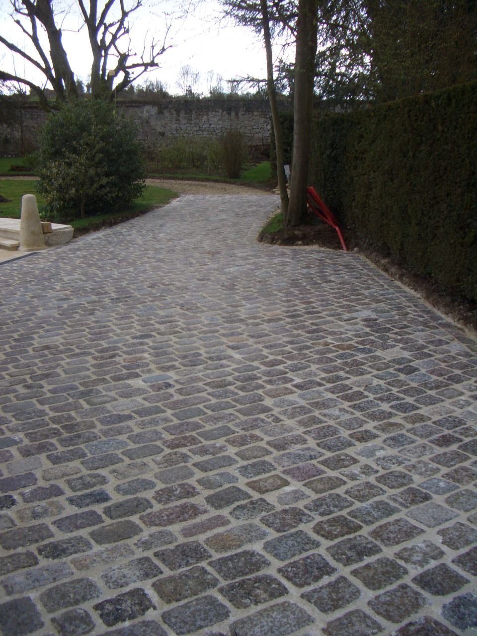 Pavés granit de réemploi 14/20 cm ép. 14/16 cm - unité de vente 1m² ( 300 kg)